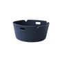 Panier Restore tissu bleu / Ø 52 cm - Feutre 100% recyclé - Muuto