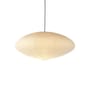 Akari 15A Pendant paper beige /Isamu Noguchi, 1951 - Ø 88 x H 33 cm - Vitra