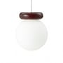 Hinx Pendant glass red / Ø 15 cm - Normann Copenhagen
