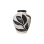 Vaso Herbert ceramica nero / Ø 33 x H 40 cm - BROSTE COPENHAGEN