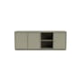 Anrichte Save holz grau / B 139.2 x T 38 x H 51 cm - MONTANA