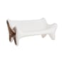 Canapé droit In-Side plastique blanc / L 181 cm - Magis