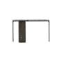 Console Opalia verre marron / 136 x 41 x H 80 cm - Glas Italia