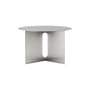 Couchtisch Androgyne metall silber / Ø 63 x H 38 cm - Audo Copenhagen