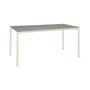 Table rectangulaire Calvi Minérale / 160 x 80 cm (6 personnes) - Plateau Dekton (aspect pierre) - Fermob