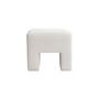 Pouf Sculpt blanc / Tissu bouclé - 101 COPENHAGEN