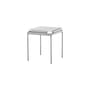 Tavolino d'appoggio Sett LN11 pietra bianco / 40 x 40 x H 46 cm - &tradition