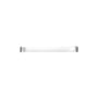Rail Wall-mounted towel rail plastic material transparent / L 45 cm - Kartell