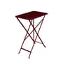 Klapptisch Bistro metall violett / 57 x 37 cm - Stahl / 2 Personen - Fermob