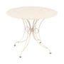Table ronde 1900 / Ø 96 cm - Trou parasol / 5 personnes - Fermob
