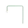 Hanging Lamp n°5 Wall light with plug metal green / H 100 x W 90 cm - valerie objects