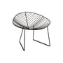 Fauteuil Leaf métal marron - Arper