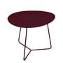 Tavolino Cocotte metallo rosso / L 55 x H 43,5 cm - Piano rimovibile - Fermob