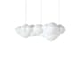 Nuvola Minor Pendant plastic material white / LED / 100 x 58 x H 37 cm - Nemo