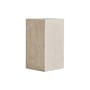 Table d'appoint Podium Medio / 30 x 30 x H 55 cm - Pierre naturelle - 101 COPENHAGEN