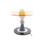 Bay Table lamp metal glass multicoloured by Ettore Sottsass / 1983 - Memphis Milano