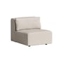 Poltroncina Bridge tessuto beige / Modulo centrale per Divano modulabile - TIPTOE