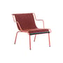 Fauteuil lounge empilable South métal orange / Konstantin Grcic, 2023 - Magis