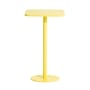 Mange-debout Week-End métal jaune / 60 x 60 cm x H 105 cm - Petite Friture