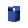Rollcontainer Rotate SC73 metall blau / 35 x 35 x H 59 cm - &tradition