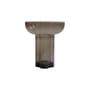 Table d'appoint Crown Tall verre marron / Ø 45 x H 50 cm - 101 COPENHAGEN