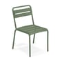 Chaise empilable Star / Aluminium - Emu