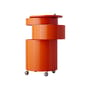 Chariot Barboy bois orange / Verner Panton, 1963 - Verpan
