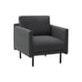Fauteuil rembourré Rar tissu gris - Normann Copenhagen
