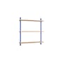 Regal Wall Shelving – ws.85.1 holz natur / B 85 x H 85 cm x Prof. 17,5 cm - MOEBE