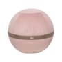 Sitzkissen Côtelé XL textil rosa / Ergonomisch - Ø 65 cm / Gerippter Samt - BLOON PARIS
