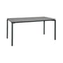 Table rectangulaire Calvi Minérale / 160 x 80 cm (6 personnes) - Plateau Dekton (aspect pierre) - Fermob
