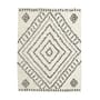 Tapis Nubia tissu blanc / 160 x 210 cm - House Doctor