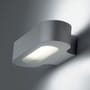 Wandleuchte Talo LED metall grau / L 21 cm - Artemide