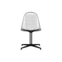 Chaise Wire Chair DKL métal noir / (1951) - Pied La Fonda - Vitra