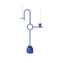 Chandelier Blue Large métal bleu / L 30 x H 56 cm - Dariel Studio, 2017 - Cappellini
