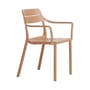 Fauteuil empilable Cassia marron - NARDI