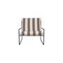 Gepolsterter Sessel Desert Stripe textil braun - Ferm Living