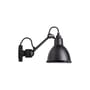Wandleuchte N° 304 metall schwarz / Badezimmer-Lampe - DCW éditions