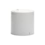 Boîte Estetico Quotidiano céramique blanc / Large - Ø 15 x H 15 cm - Seletti
