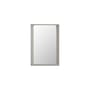 Wandspiegel Arced holz grau / 80 x 55 cm - Muuto