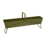 Jardinière Basket métal vert longue / L 119 x H 54 cm - Fermob