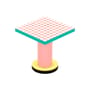 Table carrée Super Lounge Table bois multicolore / 70 x 70 cm - Seletti