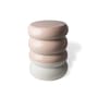 Tavolino d'appoggio Chubby ceramica rosa / Ceramica - Ø34 x H44 cm - Pols Potten