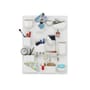 Uten.Silo II RE Wall storage plastic material white / Recycled - Dorothee Becker (1970) - 52 x 68 cm - Vitra