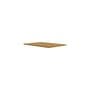 Armlehne  holz braun / Obere Ablage für ein Montana Mini-Modul - B 35 x T 25 cm - MONTANA