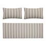 Accessoire / Set 3 housses de coussins pour canapé Mundo (sans garnissage) - Bloomingville