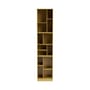 Loom Bookcase wood yellow / W 46.8 x D 30 x H 215.8 cm - MONTANA
