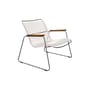 Fauteuil bas Click Roomy Lounge plastique blanc - Houe