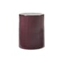 Pawn End table ceramic purple / Ø 37 x H 46 cm - Enamelled terracotta - Serax