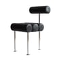 Chaise rembourrée Hiro cuir noir - 101 COPENHAGEN